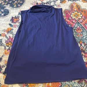 Sleeveless Eileen Fisher Navy Blue Women's Top